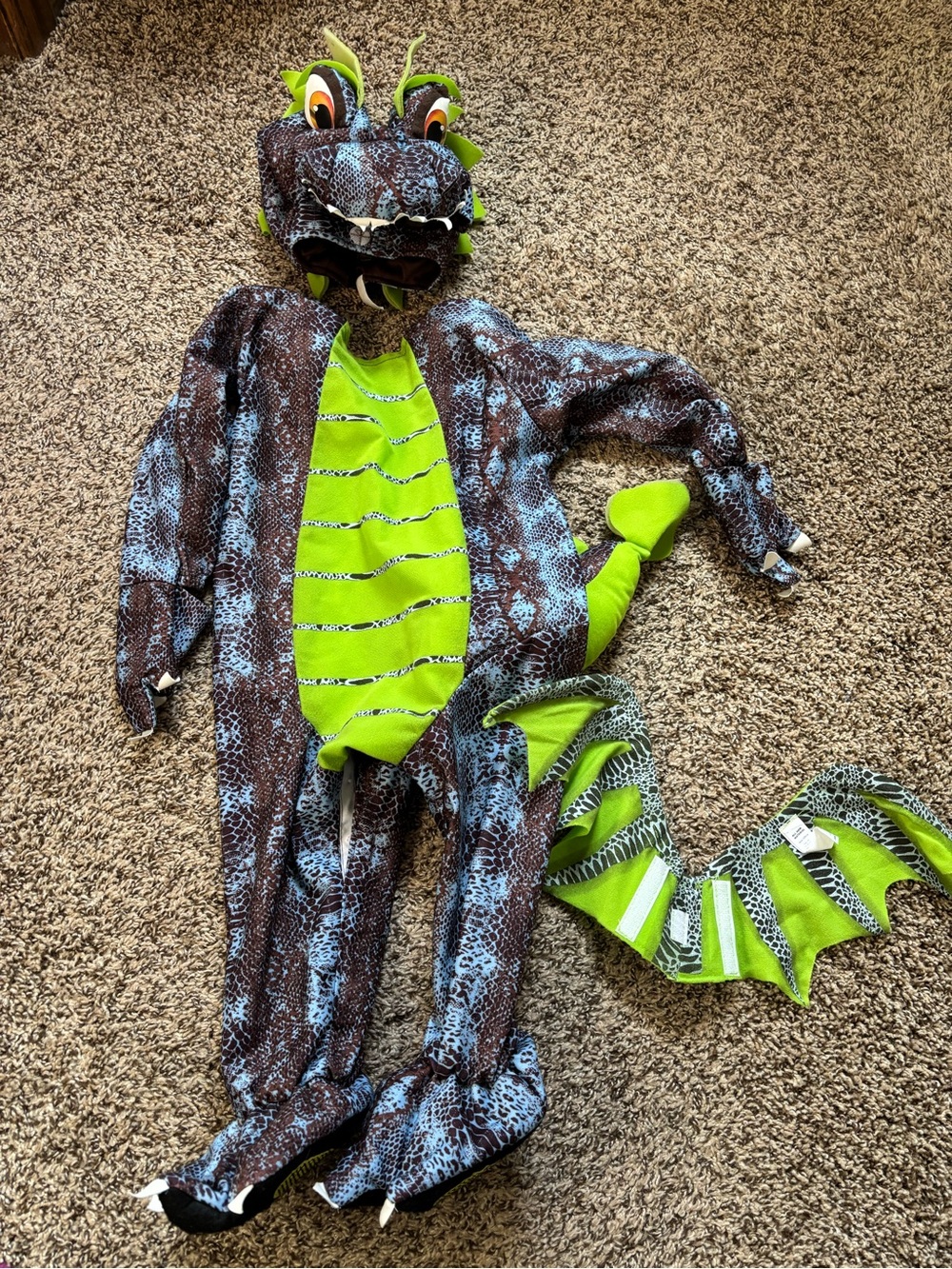 Toddler dragon costume